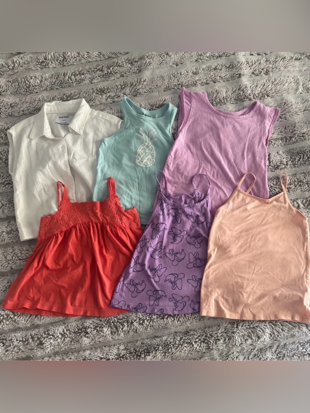 Kids Girls Tank Top Bundle Size 5/5T/XS